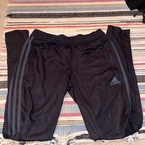 Black adidas joggers!